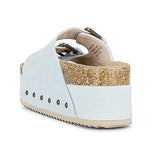 NEW INTENTIONALLY BLANK DENIM SANDALS - ALL SIZES