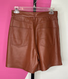 NANUSHKA VEGAN LEANA SHORTS - S