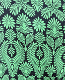 CABI PALMETTE GREEN FLOUNCE DRESS - XL