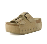NEW INTENTIONALLY BLANK COOPER 2 SUEDE SANDALS - ALL SIZES