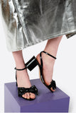NEW INTENTIONALLY BLANK BOWIE PATENT HEELS - ALL SIZES