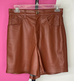 NANUSHKA VEGAN LEANA SHORTS - S