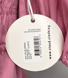 NEW STAUD MINI FAYE SMOCKED DRESS - XL