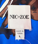 NIC + ZOE ANGEL FISH FLUTTER TOP - L