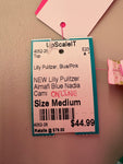 NEW LILLY PULITZER AMALFI BLUE NADIA CAMI - M