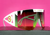 SUNGLASSES - VERSACE MEDUSA CLEAR SHIELDS