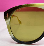 GUCCI RARE FOLDABLE HORN PILOT AVIATORS