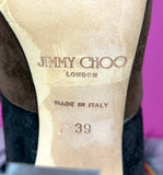 DALIA JIMMY CHOO FRINGE FOX BOOTS - 39/9