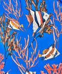 NIC + ZOE ANGEL FISH FLUTTER TOP - L
