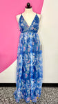 NEW LULUS WILDLY ORGANZA MAXI - S