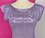 ALICE + OLIVIA SEQUIN MINI PARTY DRESS - S