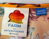 ANTHROPOLOGIE FARM RIO SOIGNE WRAP DRESS - M