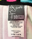 ART BY DOLCEZZA ABSTRACT TOP + JACKET (2PC) - S/M