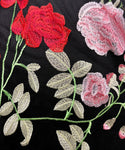 ROZ & ALI EMBROIDERED OVERLAY TULLE SKIRT - 6