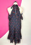 EVA FRANCO ORLEANS RUFFLE DRESS - XL