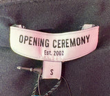 NEW OPENING CEREMONY BLACK MESH DRESS - S