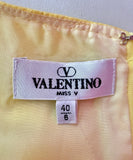 LUXURY VALENTINO SUNFLOWER SHIFT DRESS - 40/6