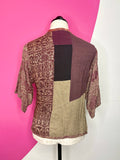 VINTAGE DONNA JESSICA KIMONO BUTTON JACKET - XS/S