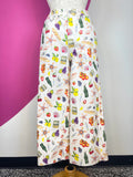 NEW OAT ITALIAN NOVELTY PRINT JEANS - 8/29