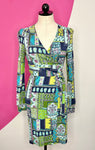 LILLY PULITZER PAISLEY WRAP DRESS - 2