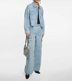 AGOLDE NYX OVERSIZED DENIM SHIRT - L