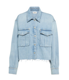 AGOLDE NYX OVERSIZED DENIM SHIRT - L