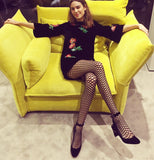 ALEXA CHUNG SEQUIN EMBELLISHED VELVET DRESS - 8