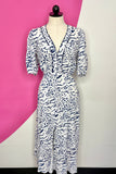 TANYA TAYLOR ANIMAL PRINT MIDI DRESS - 4