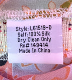 JADE BY JOHNNY WAS SILK LUCERO CAPRIS - L