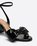 NEW INTENTIONALLY BLANK BOWIE PATENT HEELS - ALL SIZES