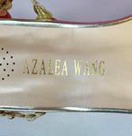 AZALEA WANG AKIRA LOLA JEWELED PLATFORM - 7.5