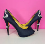 BADGLEY MISCHKA WRAP AROUND HEELS - 8