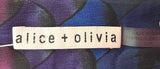 ALICE + OLIVIA LEIA MUTLICOLOR TOP - M
