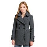 BETH BOWLEY ANTHROPOLOGIE WOOL COAT - 10