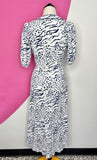 TANYA TAYLOR ANIMAL PRINT MIDI DRESS - 4