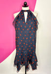 EVA FRANCO ORLEANS RUFFLE DRESS - XL