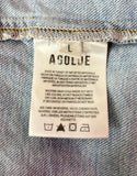 AGOLDE NYX OVERSIZED DENIM SHIRT - L