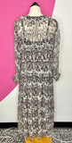 NEW ANTHROPOLOGIE MARAIS CHIFFON DRESS - LP
