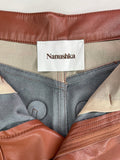 NANUSHKA VEGAN LEANA SHORTS - S