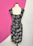 2PC VINTAGE OSCAR DE LA RENTA STUDIO DRESS + SCARF - 10