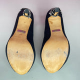 BADGLEY MISCHKA WRAP AROUND HEELS - 8