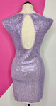 ALICE + OLIVIA SEQUIN MINI PARTY DRESS - S