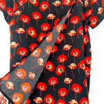 CABI FLANDERS POPPY SPLIT BACK TOP - XS/S