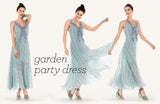 CABI GARDEN PARTY MAXI CHIFFON DRESS - 4