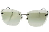CHANEL GRADIENT RIMLESS SUNGLASSES