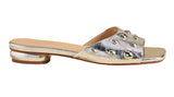 NEW INTENTIONALLY BLANK SADIE METALLIC SLIDES - ALL SIZES