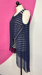 JOSEPH RIBOFF LAYERED TUNIC TOP - 8