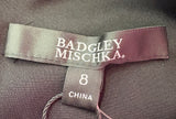 NEW BADGLEY MISCHKA BOW FRONT DRESS - 8