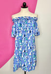 VINEYARD VINES HARBOUR SCENE DRESS - S/M