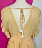 FREE PEOPLE WILL WAIT FOR YOU DRESS - L